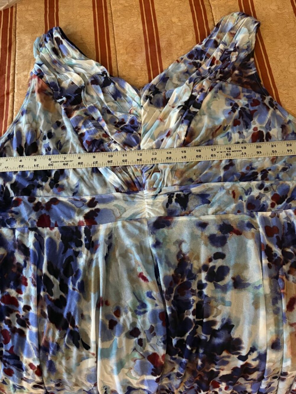 Simply Vera Vera Wang Handkerchief Hem Midi Dress Size 3X - Picture 4 of 7